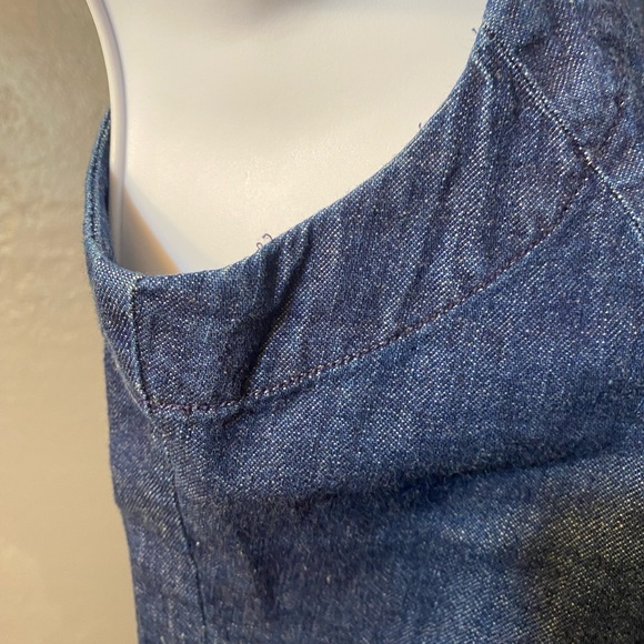 BANANA REPUBLIC DENIM Snap Front Vest/Tank - Picture 6 of 16